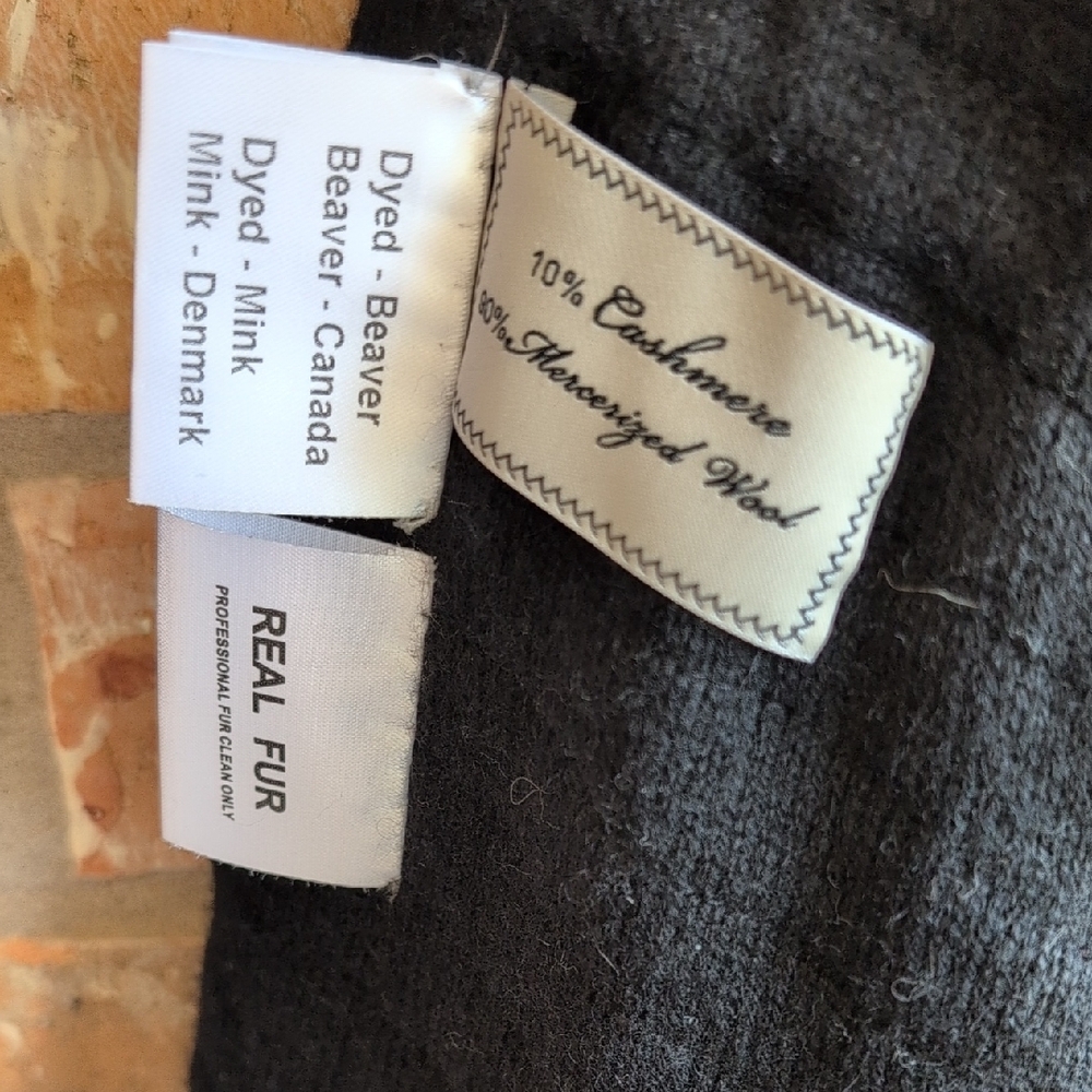 Black Fur Coat (Saks Or Bergdorf) - Picture 7 of 10